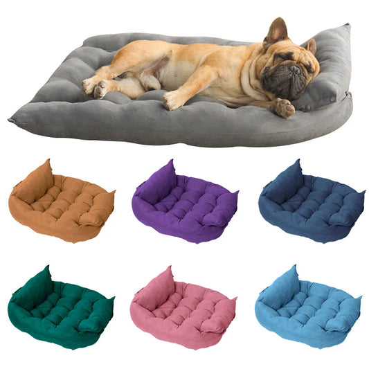 Multifunctional French Bulldog Pet Sofa Nest Bed for Small Medium Dogs Cats Pug Soft Puppy Dog Mat mascotas