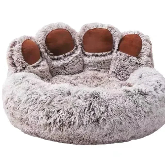 Winter Warm Dog Sofa Bed  Small Medium And Large Dog Plush Sleeping Kennel Comfortable Soft Detachable And Washable Pet Nest