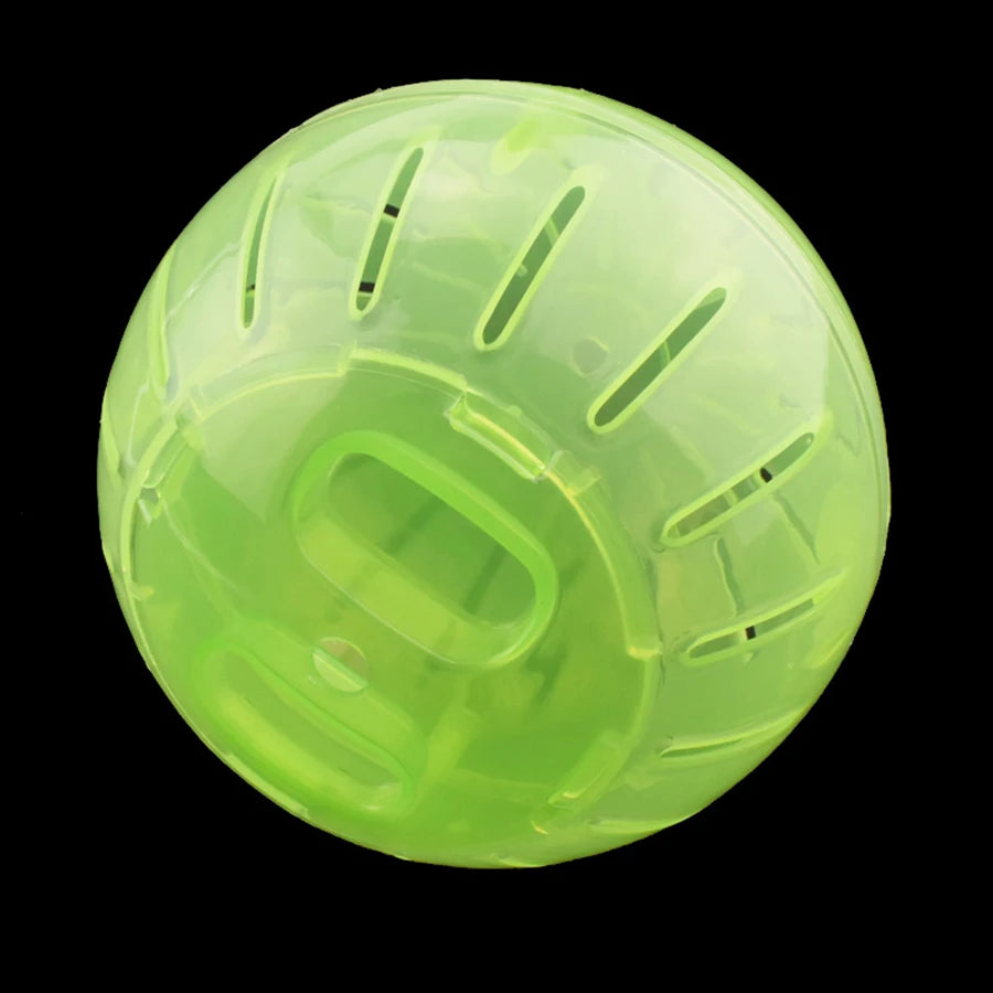 Hamster running ball, non jamming rolling ball, transparent running ball toy, crystal fitness ball, sports ball