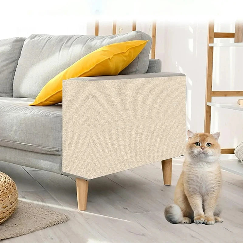 Cat Scratching Mat Cat Scratcher Sofa Tape Scratching Post Self-adhesive Carpet Cats Scratch Board Cat