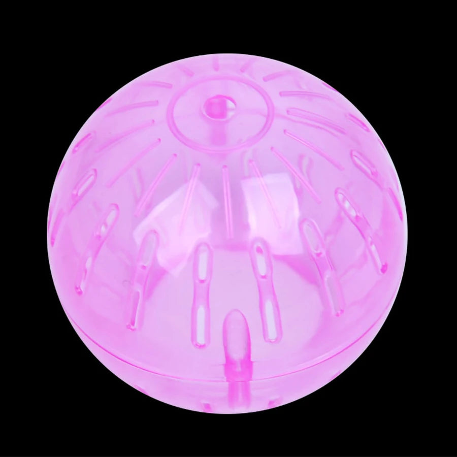 Hamster running ball, non jamming rolling ball, transparent running ball toy, crystal fitness ball, sports ball