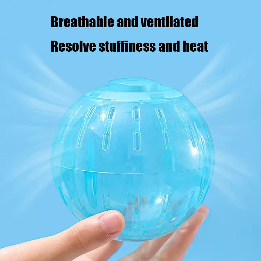 Hamster running ball, non jamming rolling ball, transparent running ball toy, crystal fitness ball, sports ball