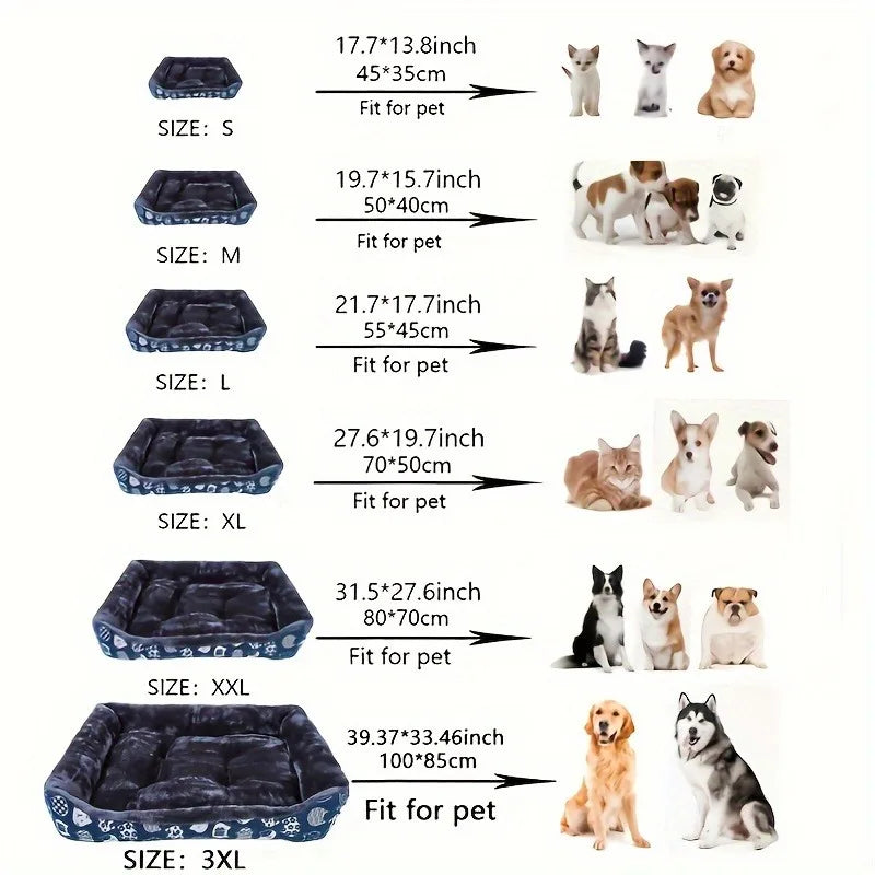 Pet Dog Bed Sofa Mats Pet Products Coussin Chien Animals Accessories Dogs Basket Supplies For Large Medium Small House Cat Bed