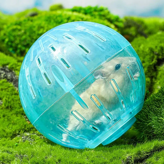 Hamster running ball, non jamming rolling ball, transparent running ball toy, crystal fitness ball, sports ball