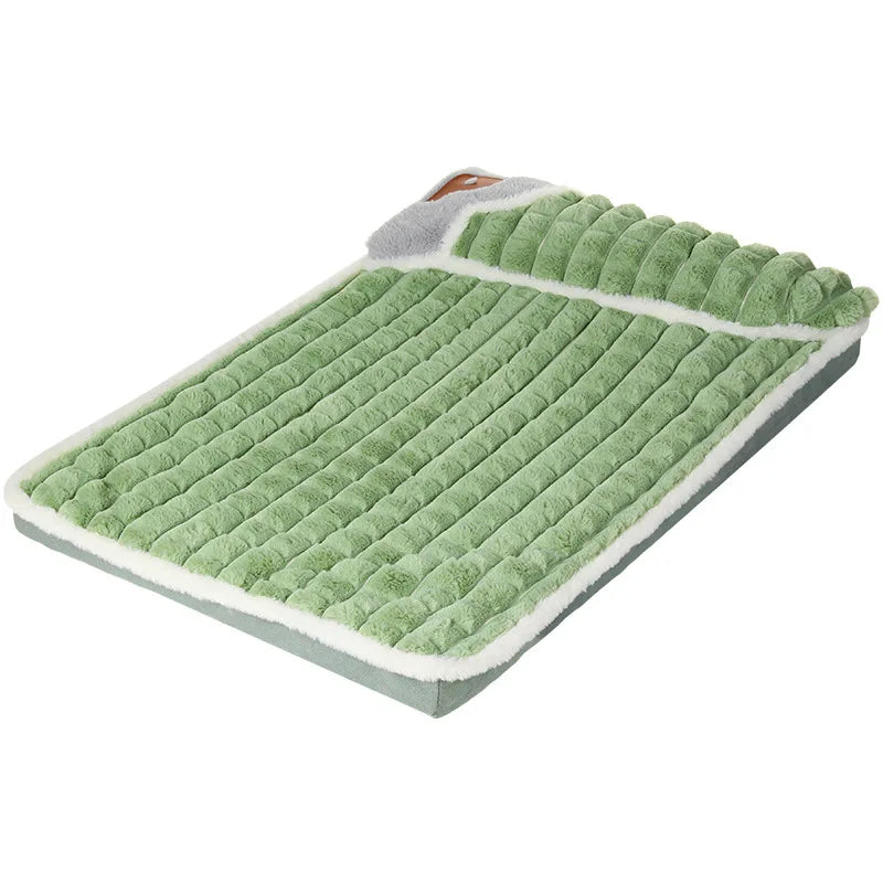 Four Season Dog Mat, Comfortable and Thick Pet Bed, Large Dog Sleeping Mat, Detachable and Washable Dog Bed Pet Supplies