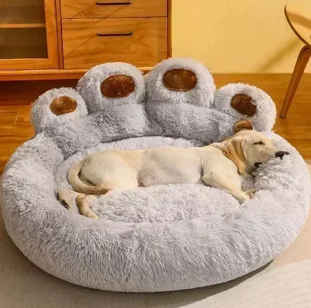 Winter Warm Dog Sofa Bed  Small Medium And Large Dog Plush Sleeping Kennel Comfortable Soft Detachable And Washable Pet Nest